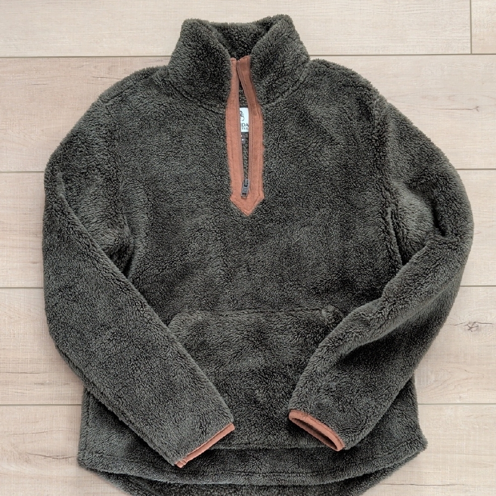 Cozy Fleece Quarter-Zip Pullover